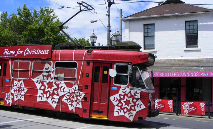 Yarra Trams class Z3 220 Christmas tram